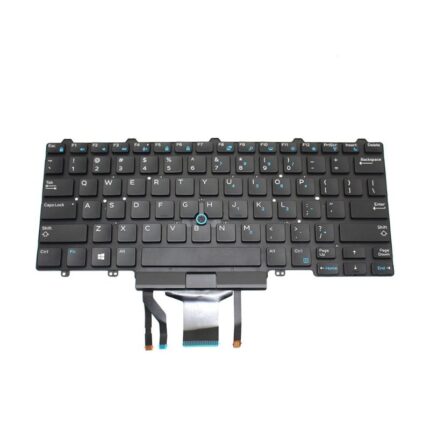 Laptop Keyboard for Dell Latitude E5450, E5470, E7470, 5480, 7480, E7450 with Backlight and Mouse
