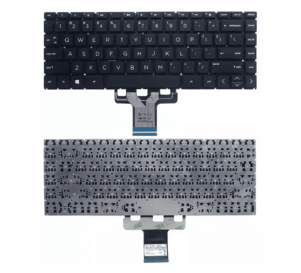 Laptop Keyboard for HP 14Q, 14 CK, 14 DG, 14Q CS, 14-CF Series Laptops Without Frame