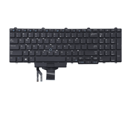 Laptop Keyboard For Dell Latitude E5570, M7520, E5550, M3520, PK1313M3A00 Series Laptops (With Trackball and Backlight)