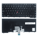 Laptop Keyboard For Lenovo ThinkPad T440P, MP-12M13US-442W, E440, T431S Laptops With Mouse